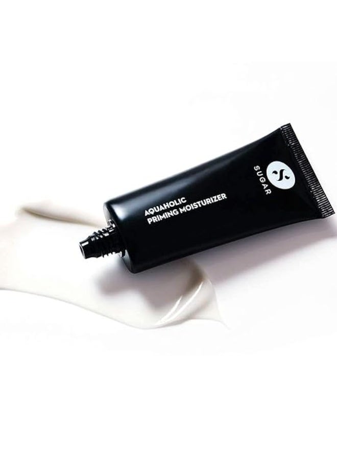 SUGAR Cosmetics Aquaholic 2 in 1 Priming Moisturizer | Non-greasy | Lightweight Formulation | 30 ml - Image 1